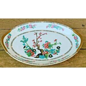 Warwick Vintage 1950 Indian Tree Pattern Serving Platter – 15.5" – Lovely